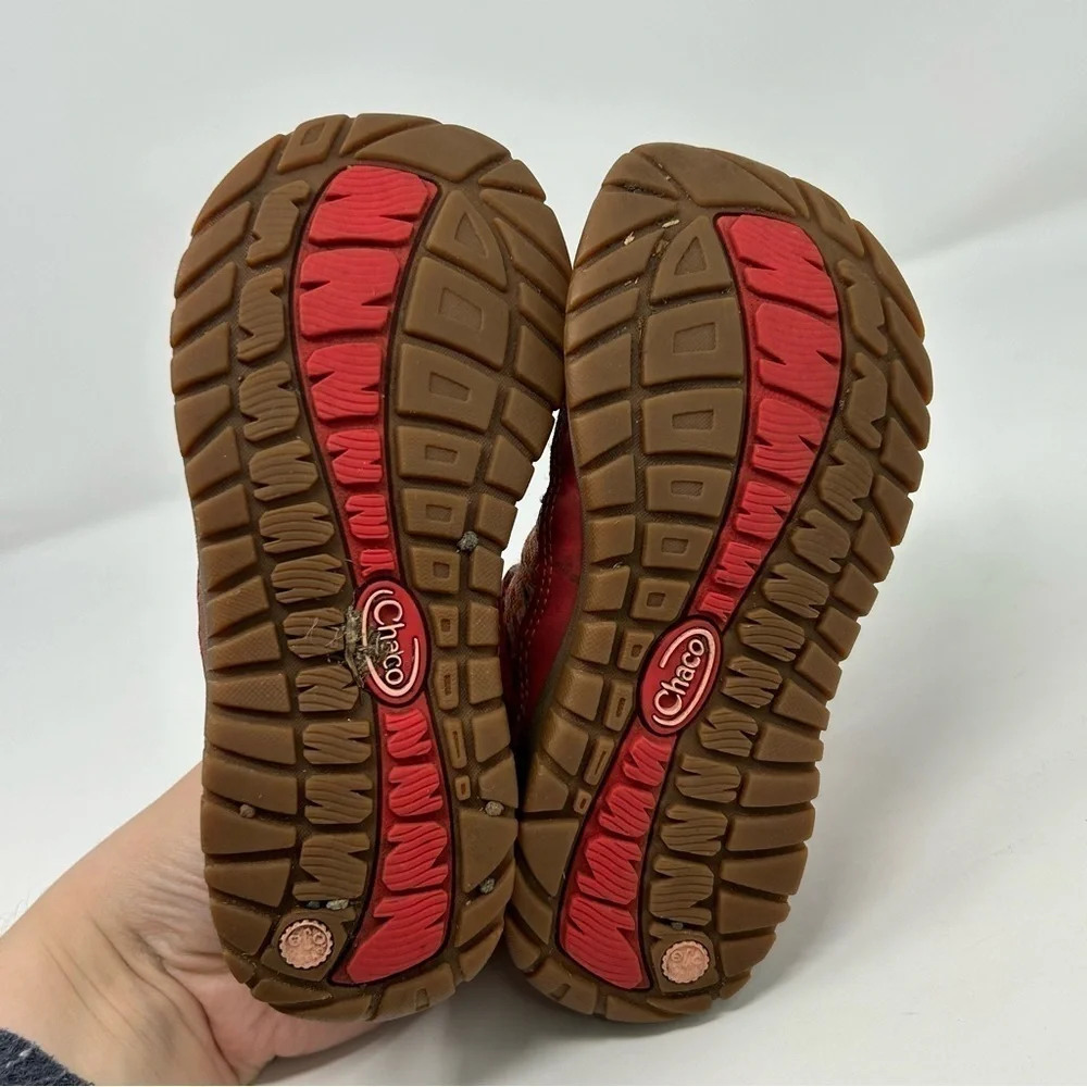Chaco Unisex Kids Orange & Red Outcross 2 All Terrain Quick Dry Sneakers Size 13